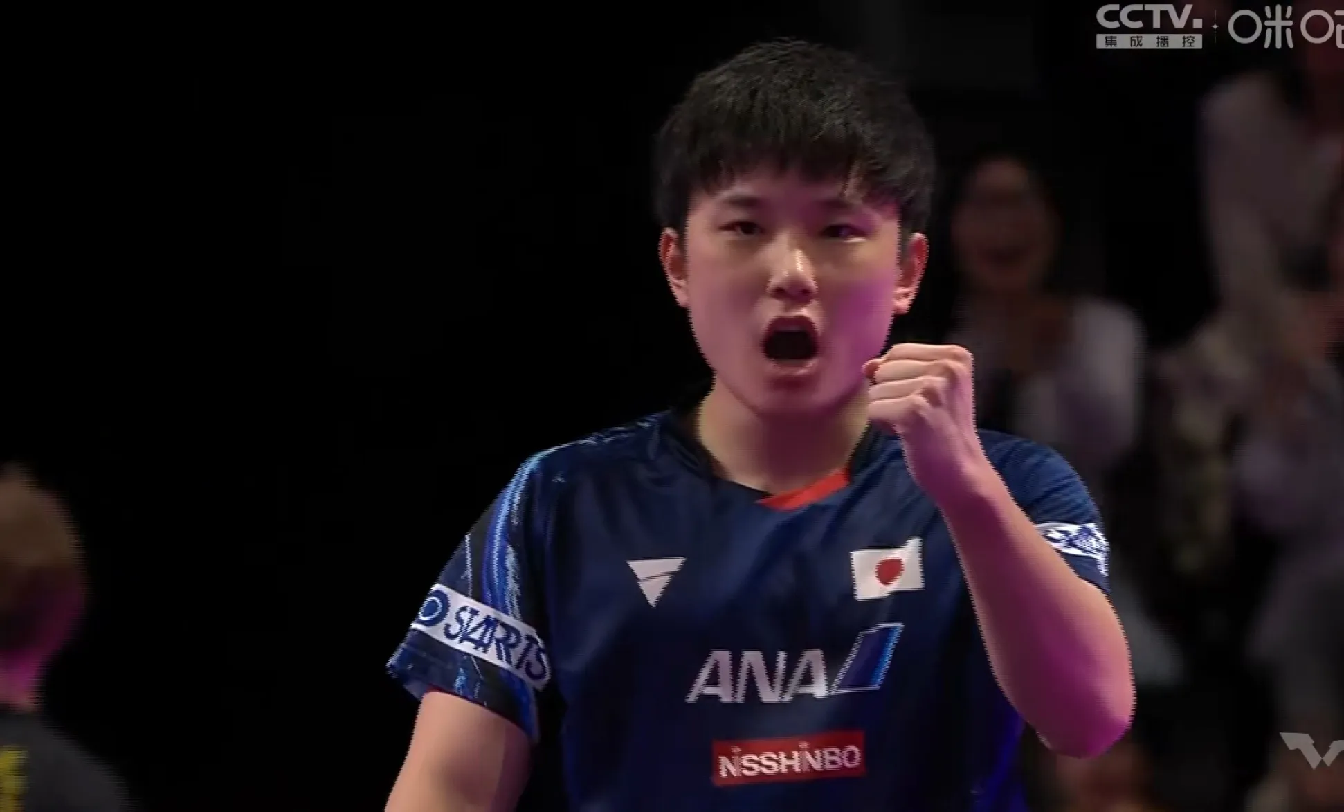 法国乒乓球队轻取德国乒乓球队，张本智和高光表现的简单介绍