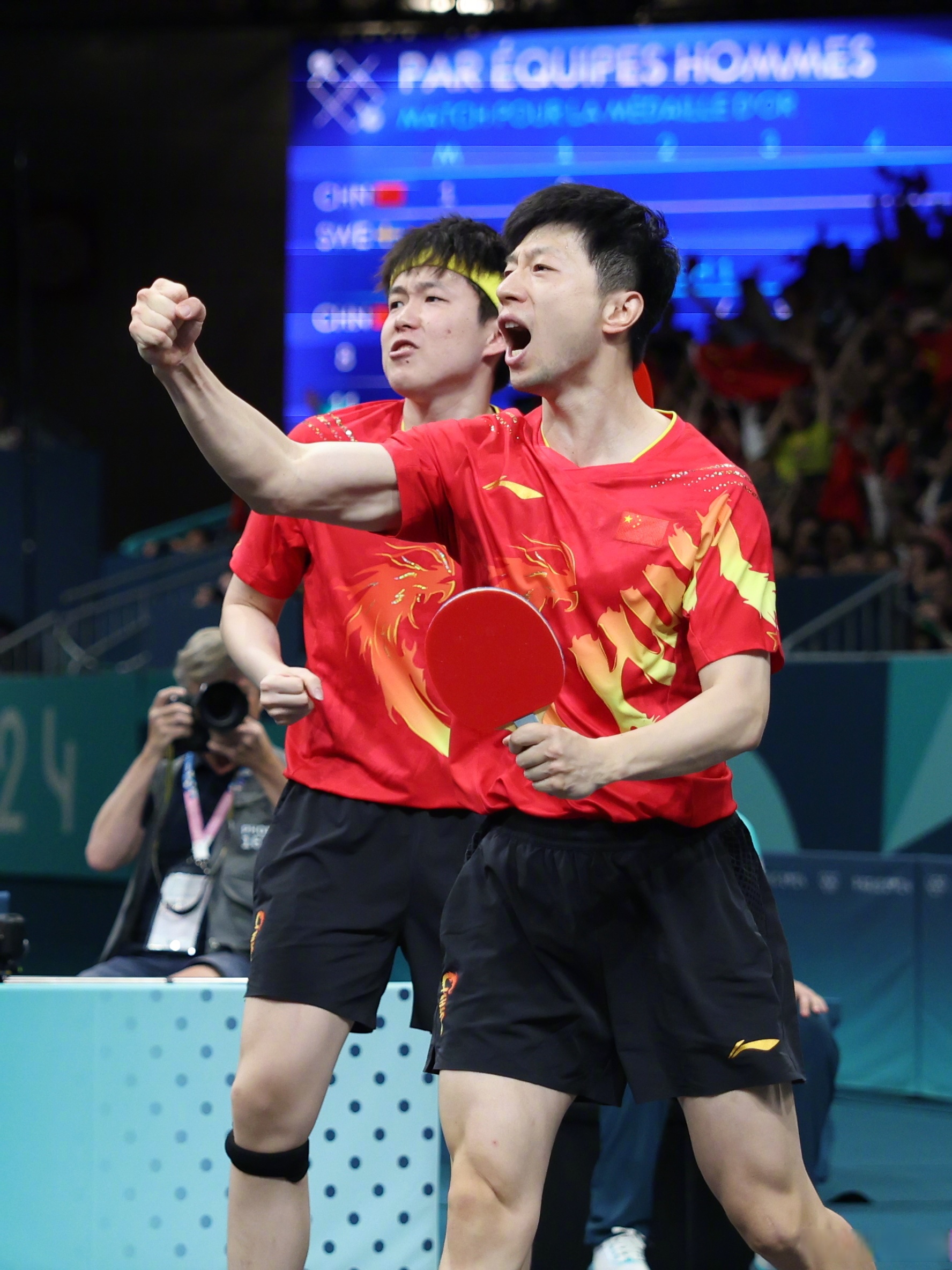 中国队完胜法国队，马龙关键制胜的简单介绍